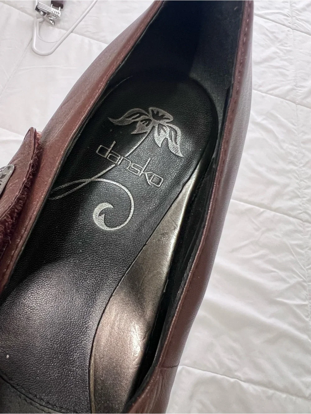 Dansko Mary Jane Comfort Pumps Leather vintage heels shoes size 39